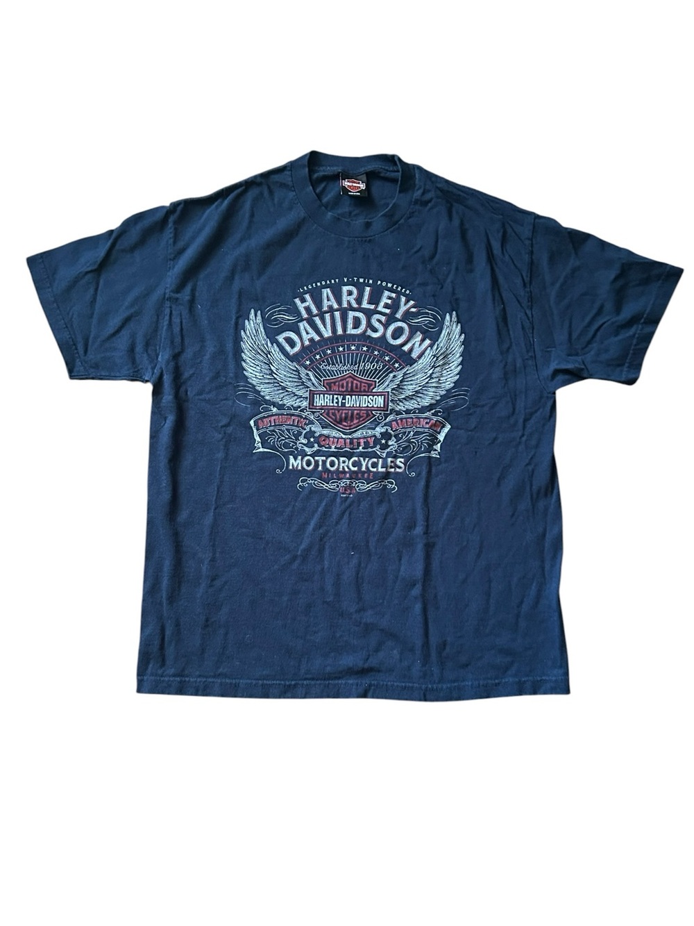 Harley Davidson‎ Men’s XL Deadwood SC 2013 Black Tshirt Vintage